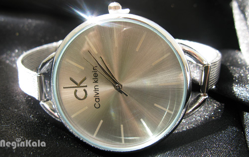 خرید ساعت ck ساعتی زیبا و متفاوت ویژه خانم ها - ساعت اسپورت و استثنایی در دو رنگ طلایی و نقره ای 