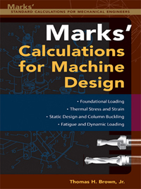 Marks Calculations for Machine Design