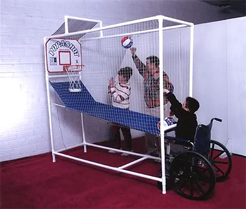 بسکتبال معلولین آموزش پرتاب