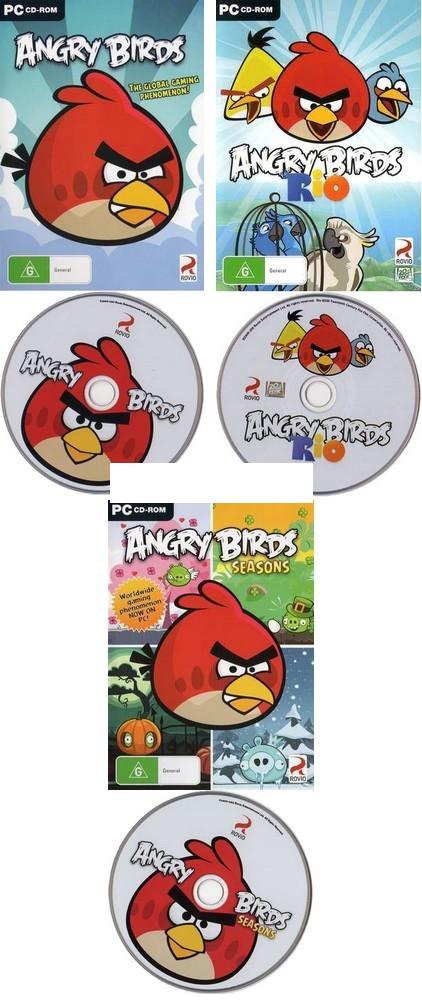 پکیج کامل سری بازی های پرندگان خشمگین Angry Birds Trilogy