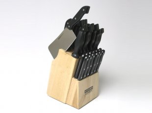(Kitchen Chef) چاقوهای کیچن شف+پایه چوبی