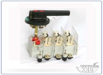 كليد گردان فيوزدار اصفهان کلید دسته اینترلاک 160 آمپر