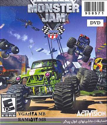 54- بازی مسابقات ماشینهای غول پیکر - Monster Jam