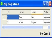 لود کردن دیتا در Data grid view - پروژه آماده