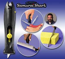 چاقو تیزکن سامورائی شارک Samurai Shark