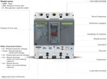 کلید اتوماتیک کمپکت قابل تنظیم 3 پل 630 آمپر هیوندا کره
