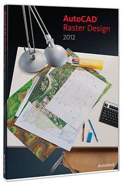  نرم افزار AutoCAD Raster Design v2012 – برنامه ای به منظور کارکردن بر روی عکس های هوایی ، ماهواره ای ، نقشه ها