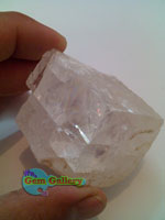 کلسیت شفاف رنگین کمانی طبیعی Clear Rainbow Calcite