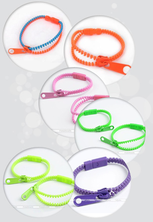 خرید پستی دستبند زيپ  جديدترين مدل فشن روز