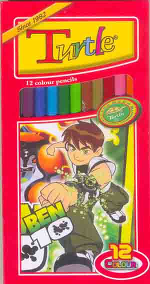 مداد رنگی 12 رنگ لاکپشت ایرانی