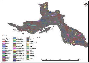 نقشه GIS کاربری اراضی استان هرمزگان