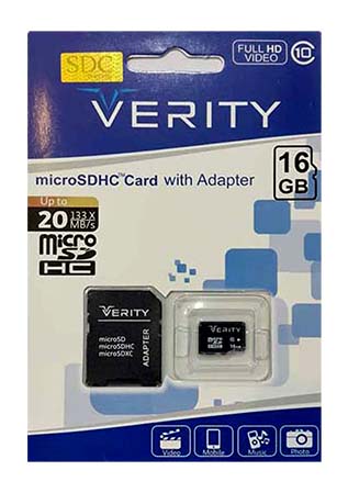 مموری VERITY MICRO U1C10-16GB به همراه خشاب