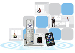 گوشی تلفن بی سیم مدل KX-TGE263