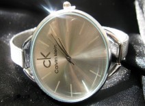  ساعت ck بند نازک نقره ای
