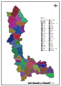 دانلود بخش های شهرستان مهاباد به صورت شیپ فایل