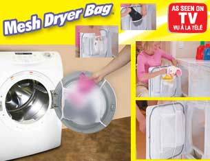 محافظ پوشاک ظریف در خشک کن مش درایر بگ Mesh Dryer Bag