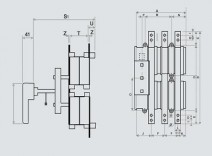 كليد گردان دوطرفه اصفهان کلید 400 آمپر