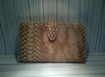 کیف پول دست دوز چرم مصنوعی