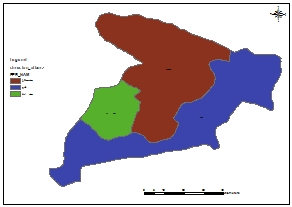 نقشه GIS شهرستان های استان البرز