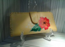 کیف دست دوز نقاشی شده