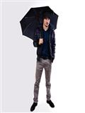 چتر تاشو مردانه رنگ مشکی