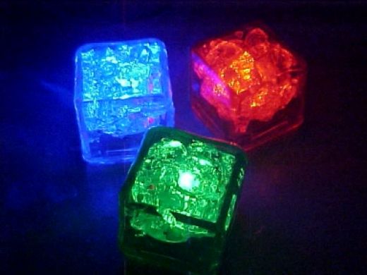یخ LED  هفت رنگ  8  عددی