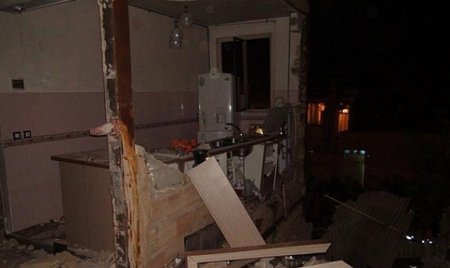 تصاویری از انفجار مرگبار خانه ای در قیامدشت در اثر نشت گاز