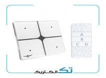 کلید لمسی 4 پل با کنترل