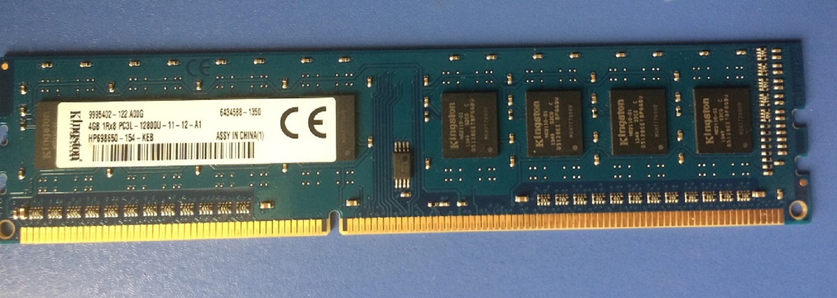 RAM 4GB DDR3 1600 Kingstone