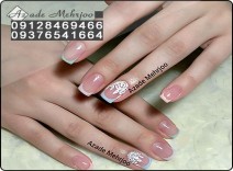 کاشت پودر با ژلیش همراه طراحی