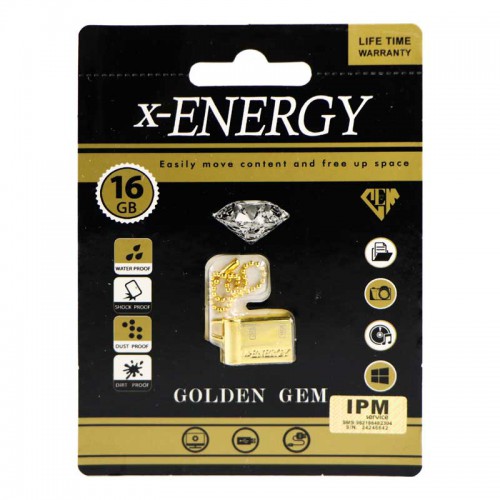 فلش X-Energy Golden GEM 16GB