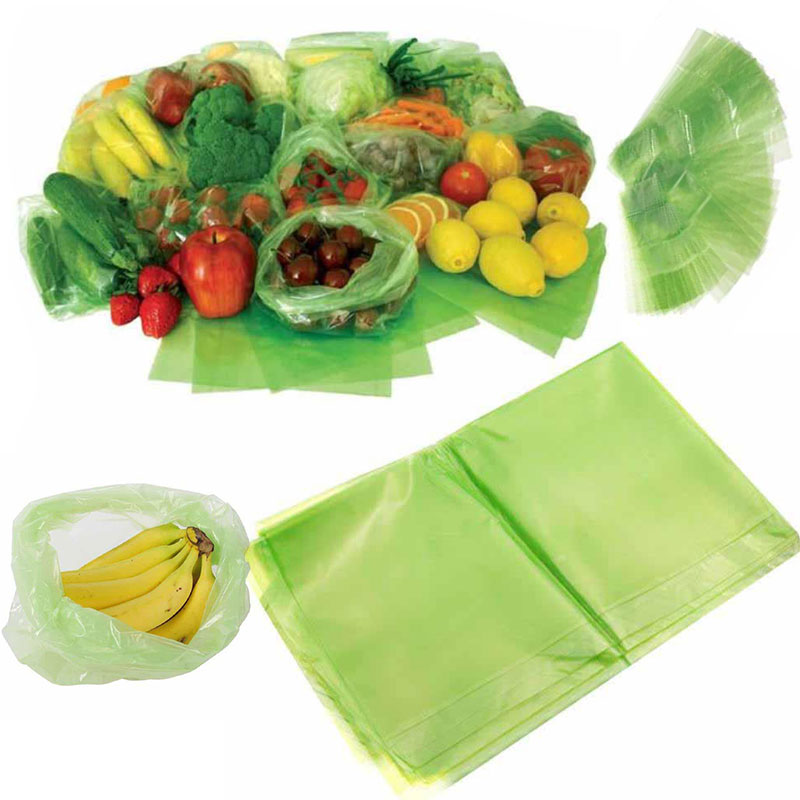 کیسه های سبز افزایش مدت نگهداری مواد غذایی 2 بسته ای