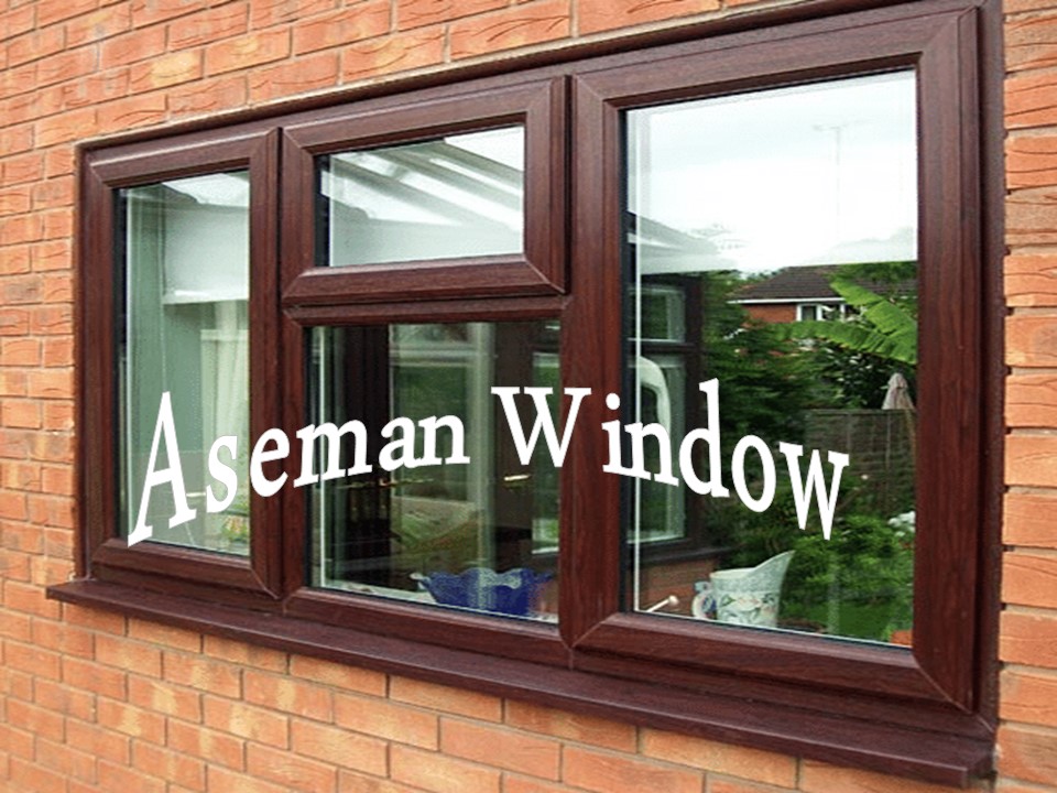 پنجره لمینت دوجداره upvc